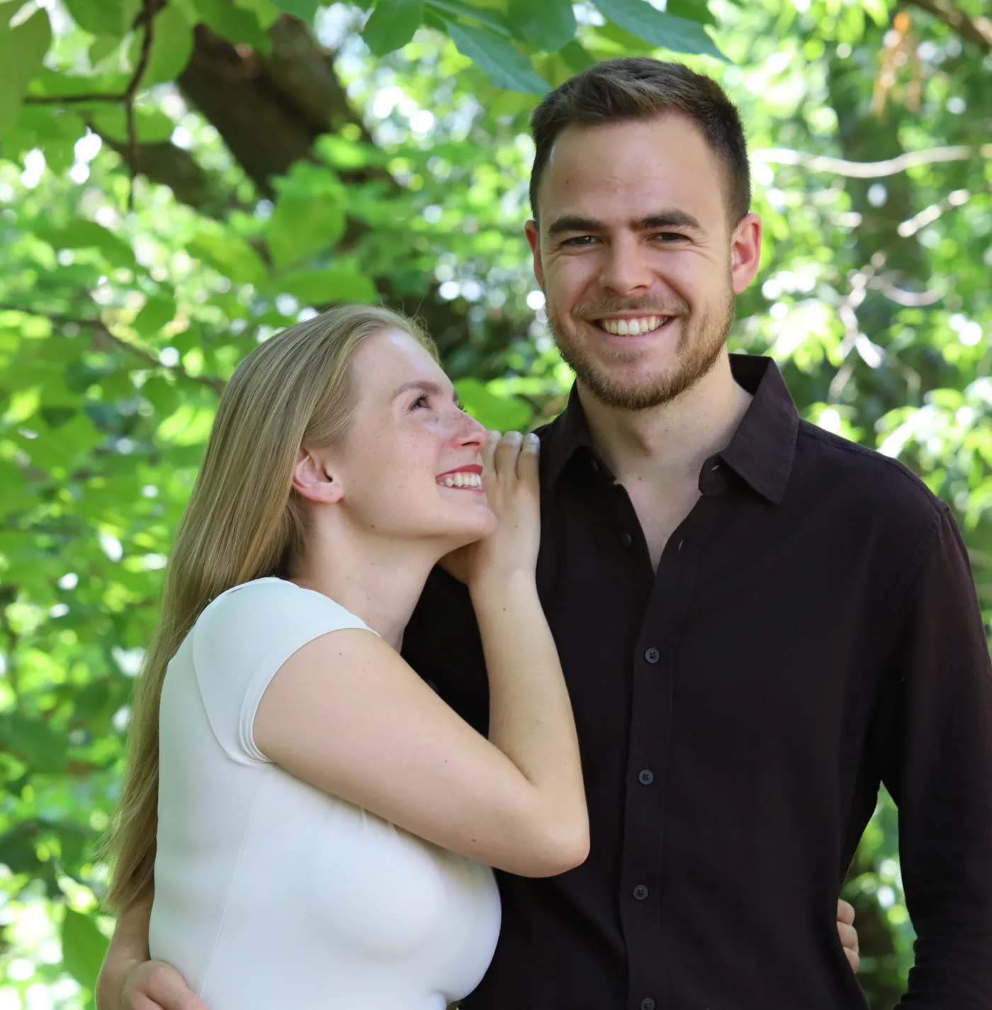 Sára és Zsombor egy közös rendezvényen